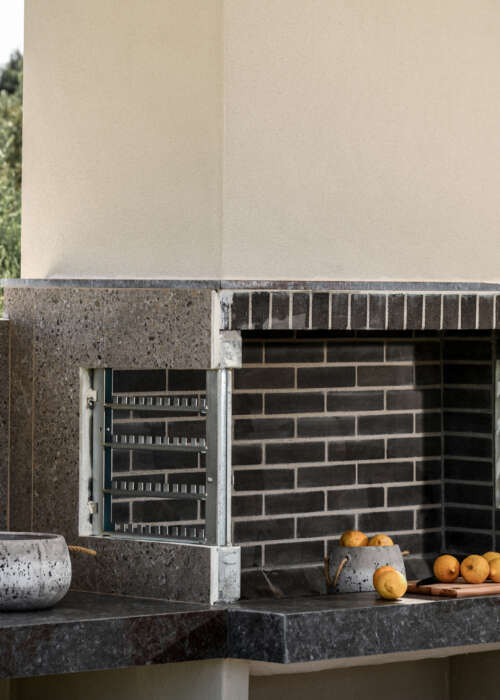 Rustic BBQ settings await to inspire your culinary skills.