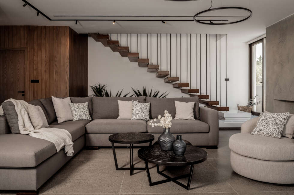 Meticulous living-cum design, featuring smart settings.