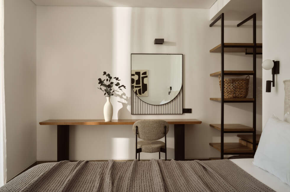 Double bedroom decor settings.