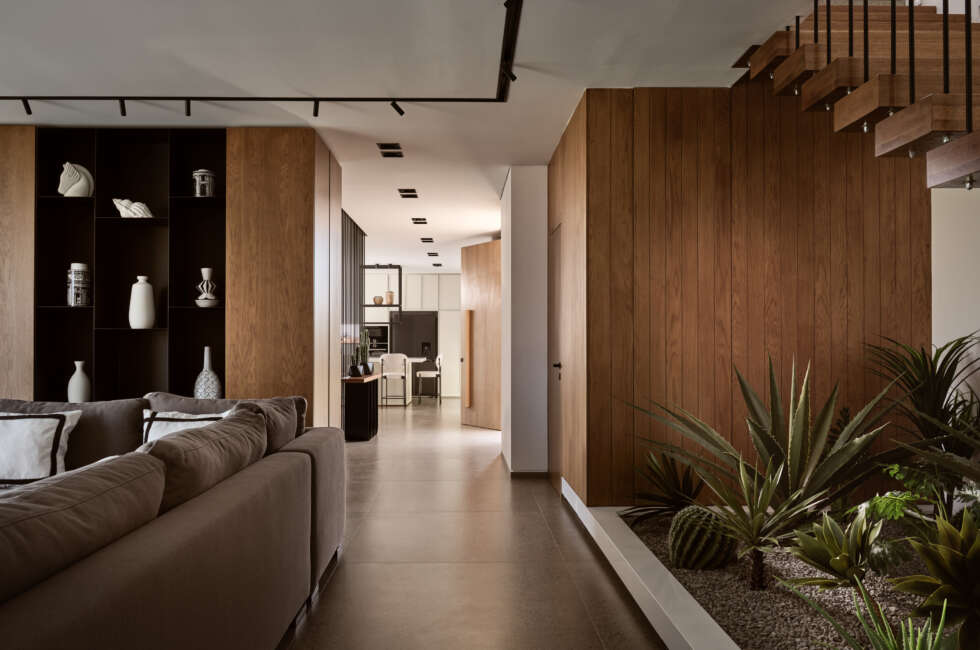 The entire ground floor features an open space living-cum area.