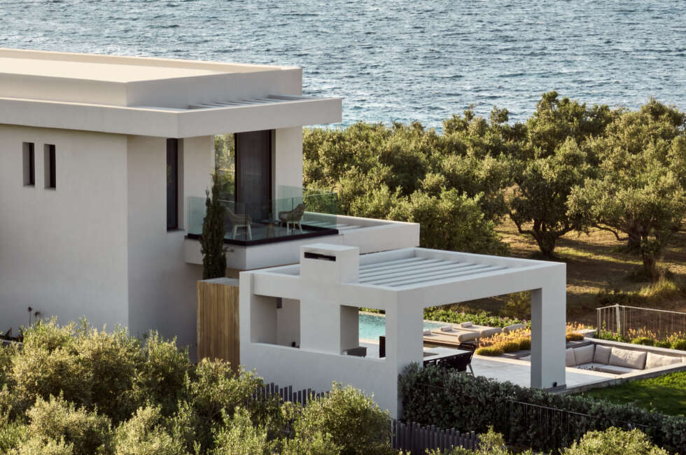 This Luxury Retreat is an architectural gem on Zakynthos Island.